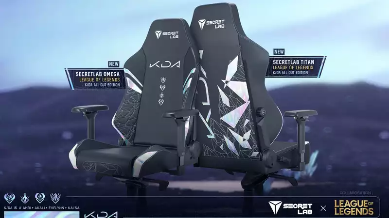 K/DA has conquered the League of Legends, K-Pop, and now the gaming chair.