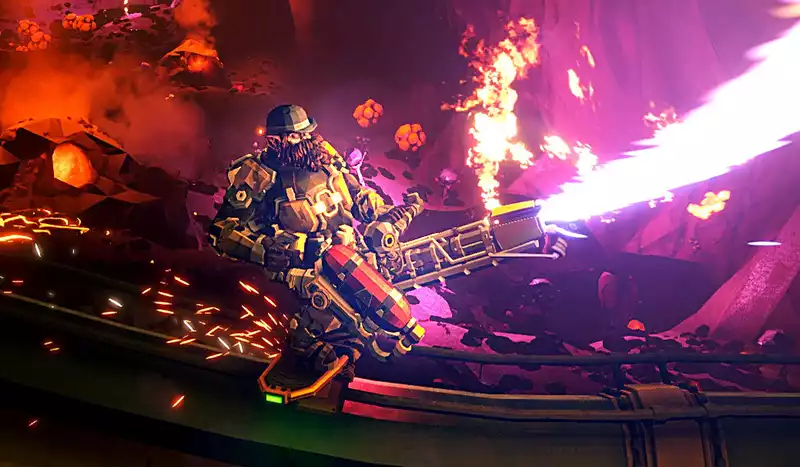 Deep Rock Galactic's first major post-launch update in October.