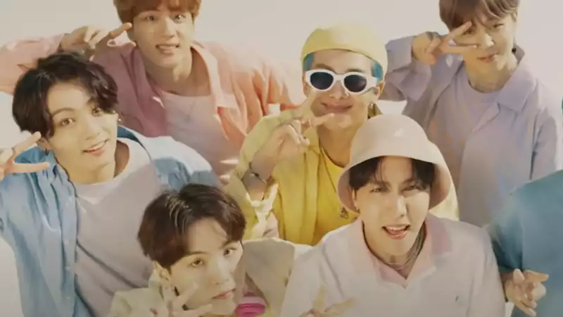 K-Pop Legends BTS Premiere New Music Video at Fortnite