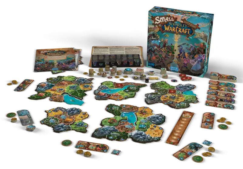 The Small World of Warcraft is a Blizzard-inspired take on the beloved board game.