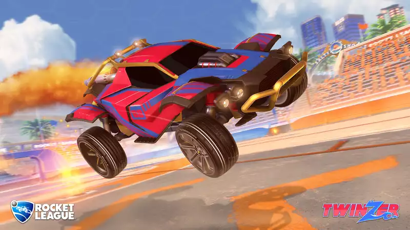 New Competitive Rank "Super Sonic Legends" in Rocket League