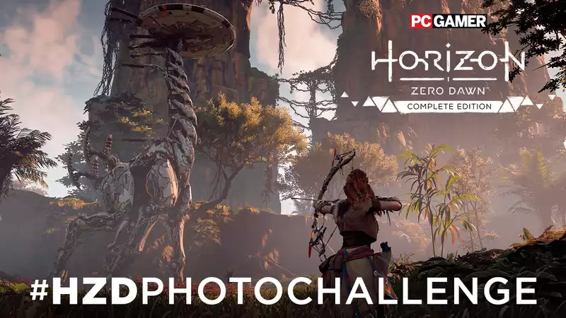 Vote for the best photo in Horizon Zero Dawn's photo mode and the winner will receive a custom-made PC.