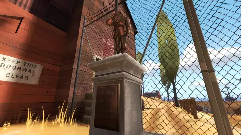 Team Fortress 2" tribute to voice actor Rick May becomes permanent