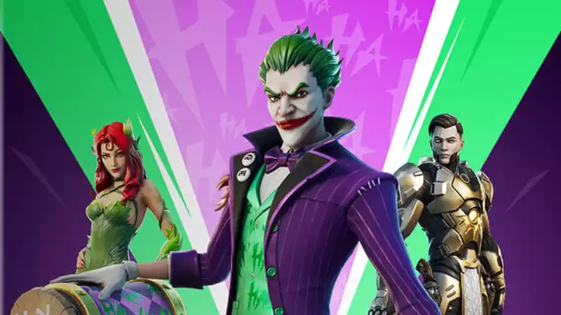 Fortnite Item Shop: Joker and Poison Ivy in Holiday Bundle