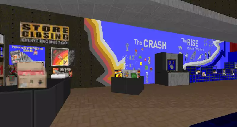 National Video Game Museum fully recreated in Doom WAD