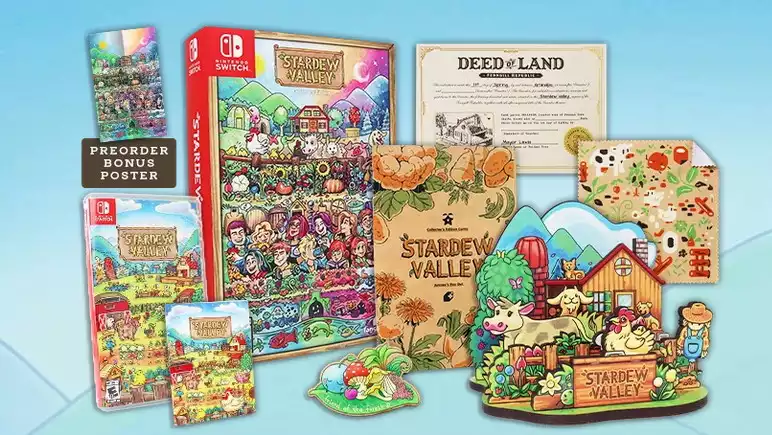 The packaged version of "Stardew Valley" is suddenly hit by an unreasonable desire to own a sham farm.