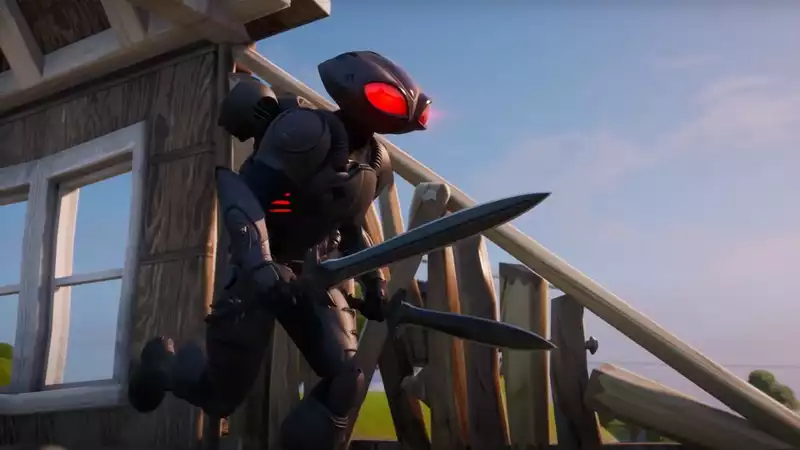 Aquaman Villain Black Manta Featured in Fortnite Skin