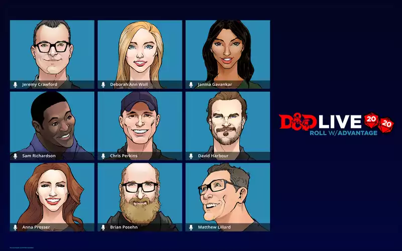 Dungeons & Dragons Invites Celebrities to D&D Live 2020