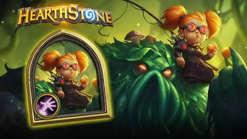 Hearthstone players can win a free Nemsy Necrofizzle hero skin this week.