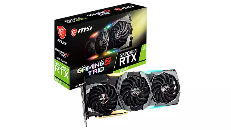 MSI's New RTX 2080 Ti Aims for Nvidia's Titan RTX with 16Gbps Memory