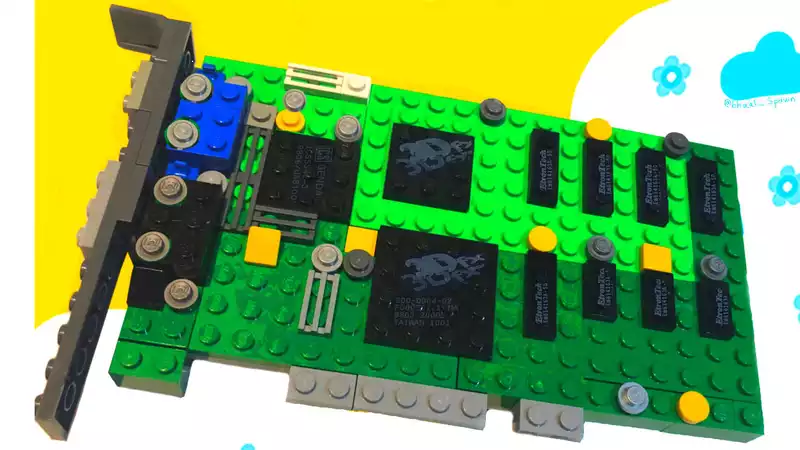 This LEGO graphics card may be your best chance to get a new GPU this year.