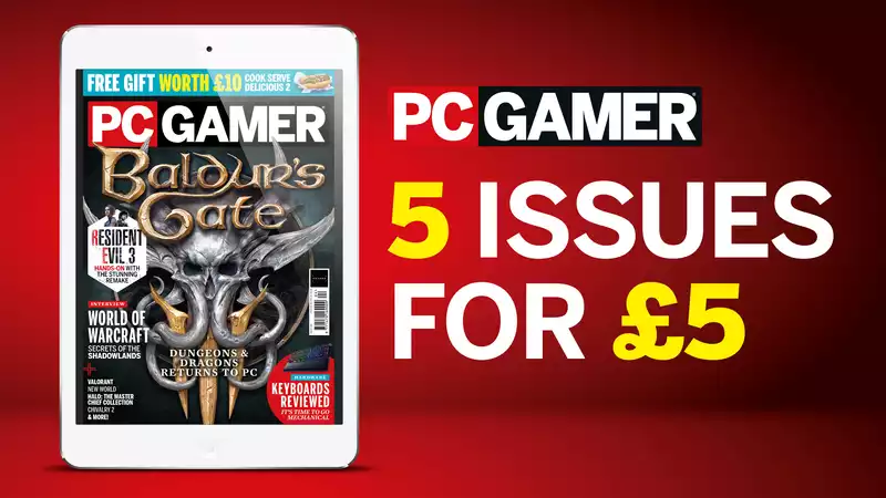 Start a digital subscription to PC Gamer and receive five free subscriptions.