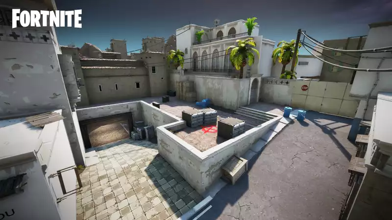 Fortnite Mapmaker Recreates Counter-Strike's Dust 2