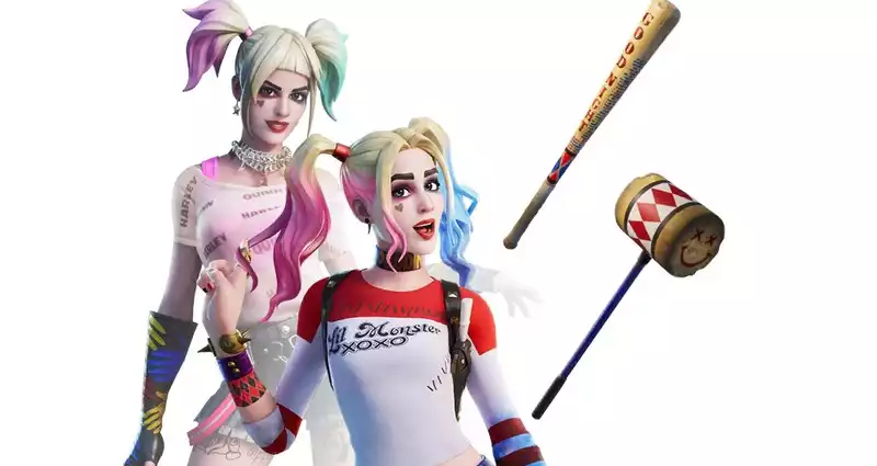 First look at Fortnite's Harley Quinn skin