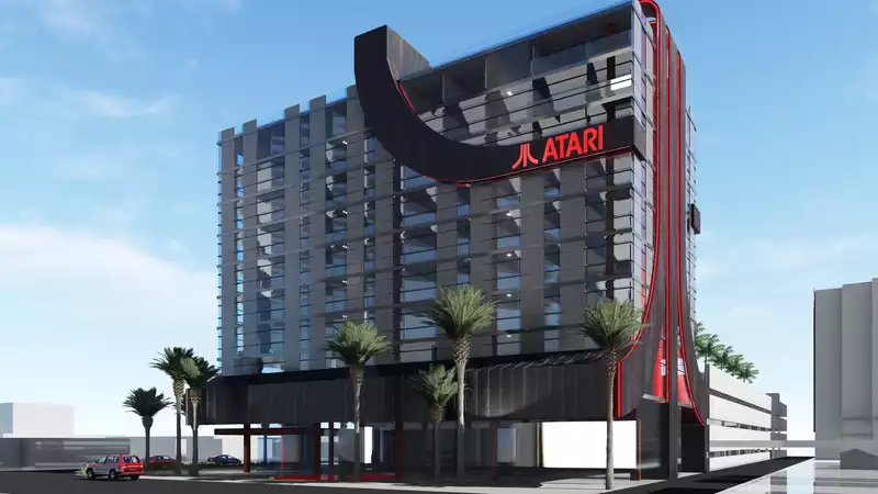 Atari is building a gaming hotel with the producers of the "Teenage Mutant Ninja Turtles" movie reboot.