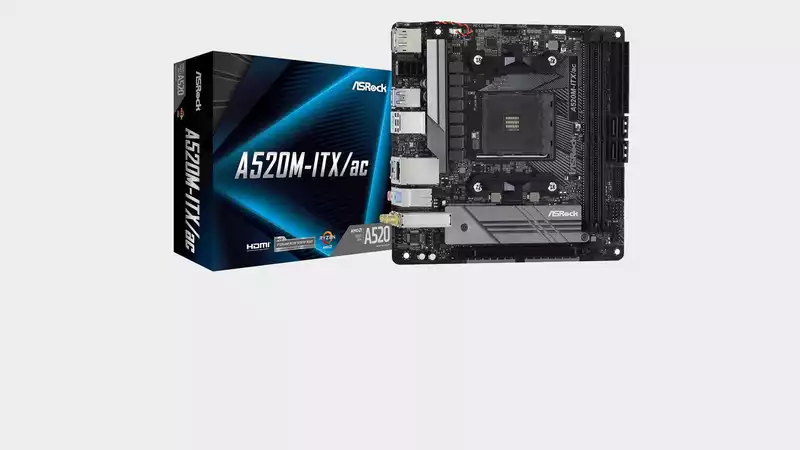 ASRock A520M ITX/ac Gaming Motherboard Review