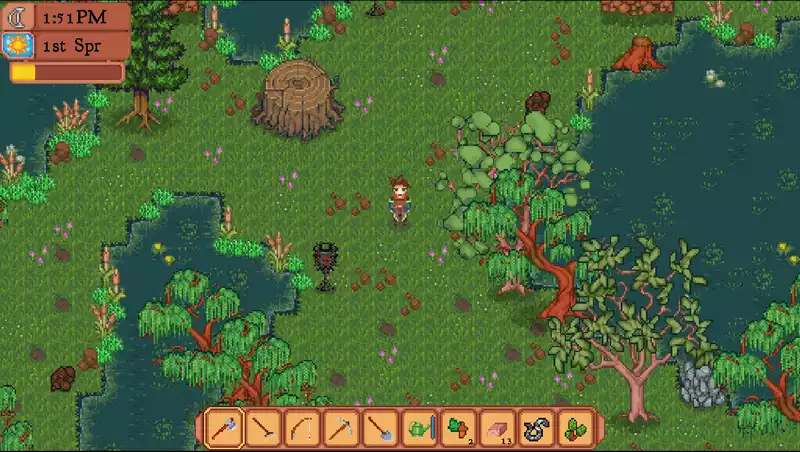 Verdant Village" is a high fantasy take on "Stardew Valley.