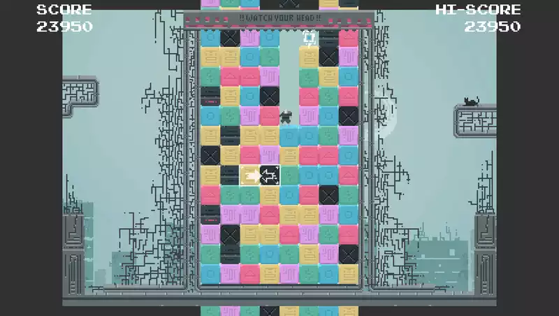 Blocked Up is a free-to-play match-3 platformer.