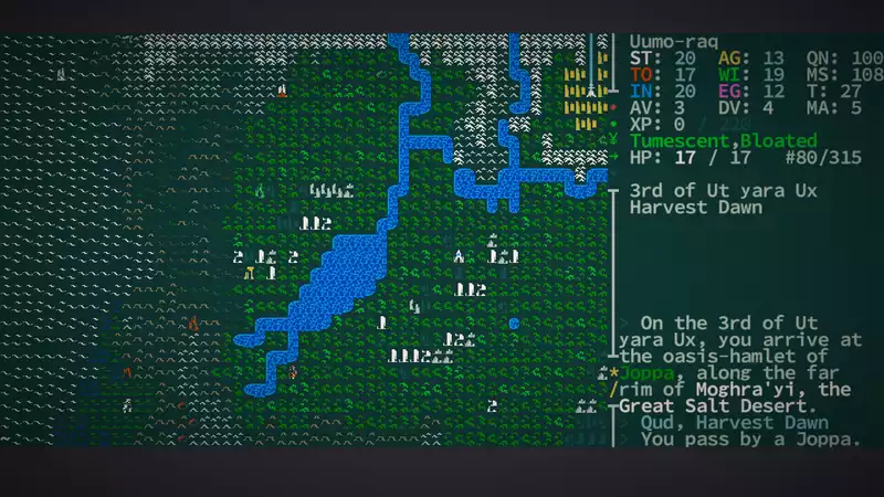 Complex roguelike "Caves of Qud" adds non-rogue and exploration modes