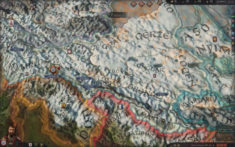 Winter is coming to "Crusader Kings 3