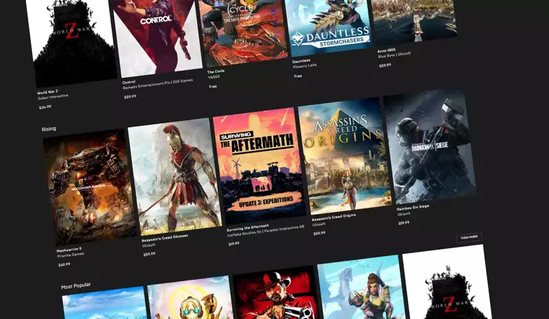 The Epic Games Store claimed approximately 750 million free games last year.