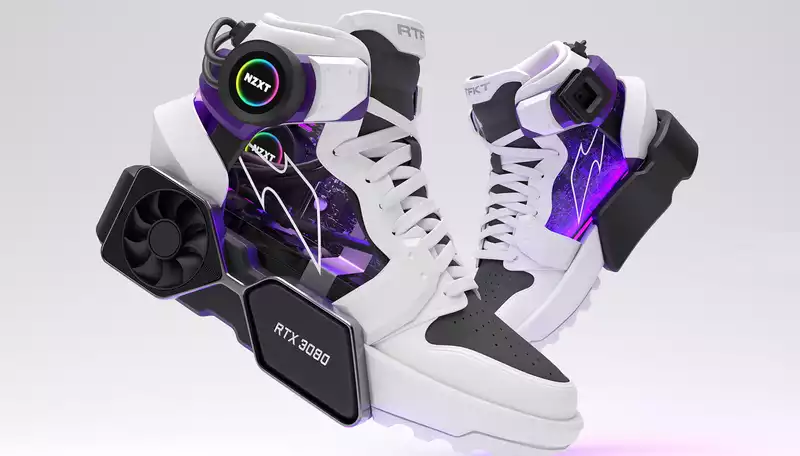 This shoe is a PC with RTX 3080