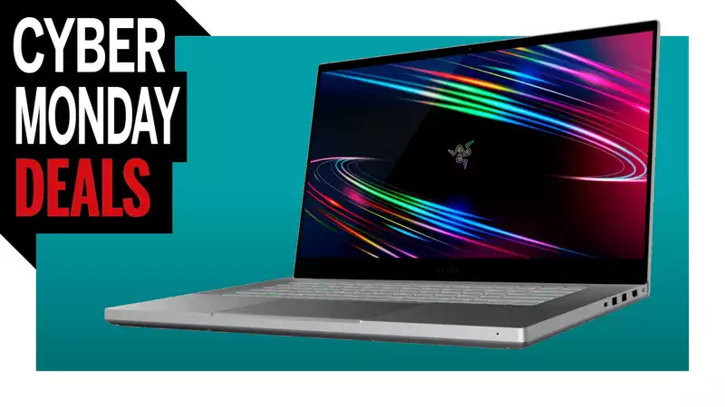 Get this gorgeous white 4K OLED laptop for $450 off on Cyber Monday!