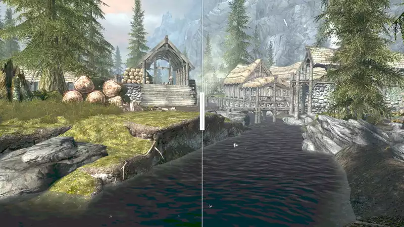 Modder adds AMD FidelityFX Super Resolution to "Skyrim VR" and "Fallout 4 VR".