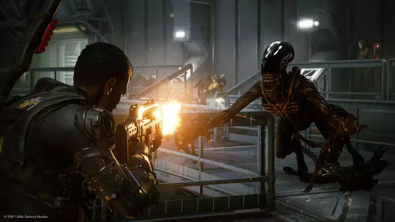 This is how alien xenomorphs are killed: Fireteam Elite