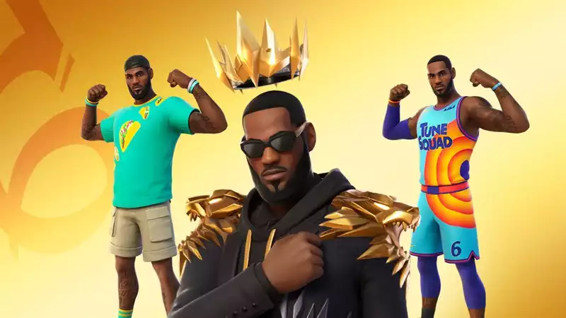 LeBron James Joins Fortnite to Promote Space Jam 2 and Taco Tuesday