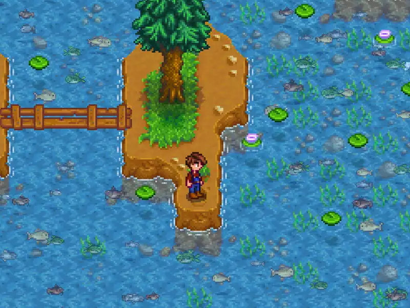 Stardew Valley mods make it easier to find the last fish you need for your bundle.