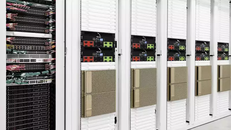 Nvidia's new healthcare supercomputer looks like something out of a science fiction movie.