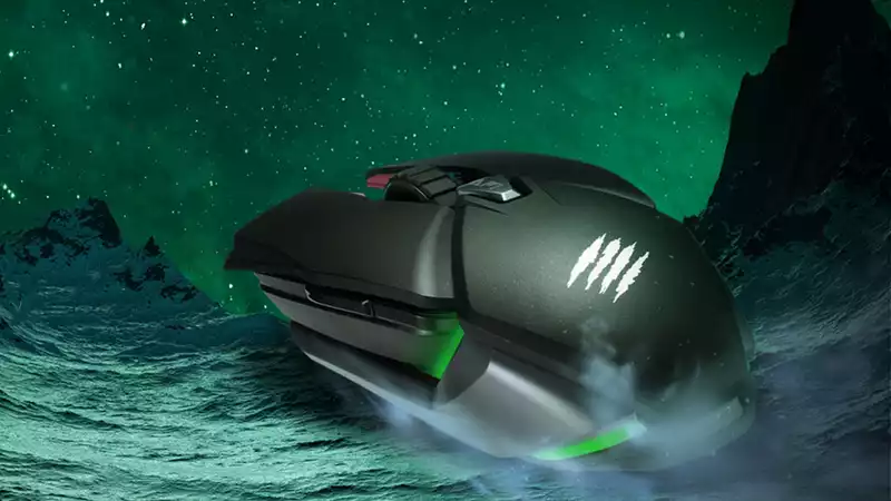 Mad Catz Creates Ambidextrous Mouse "Inspired by Spaceships and Batmobiles"