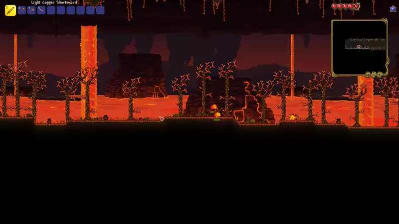 A new mode has been added to Terraria that literally turns the world upside down.