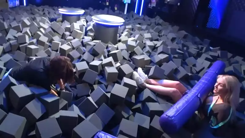 Streamer who jumped into foam pit at TwitchCon broke his back in two places.