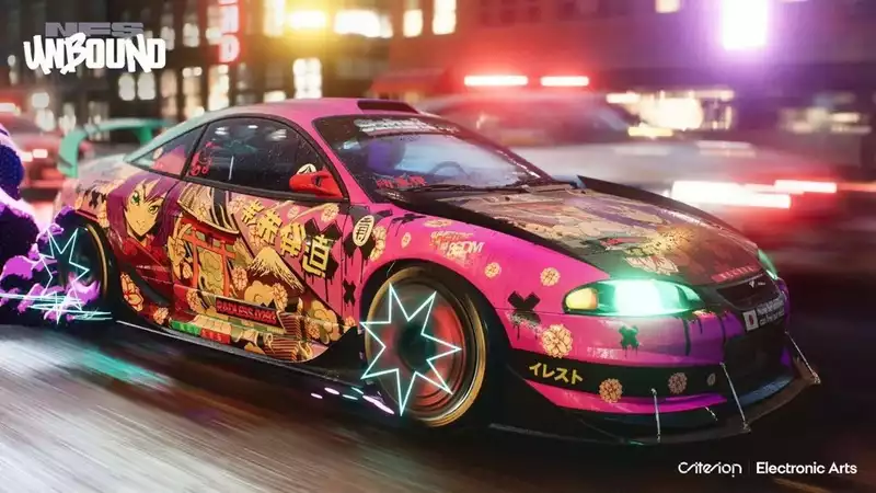 Need for Speed Unbound leaks the day before release, looks like the most stylish NFS in 15 years