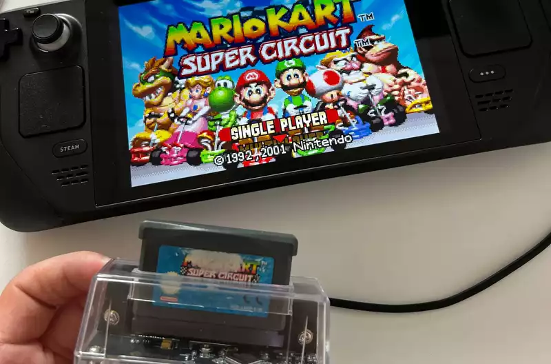 This $50 peripheral lets you connect and play Game Boy cartridges to the Steam deck.