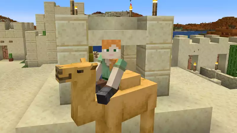 New Camels in Minecraft Already in New Beta Builds