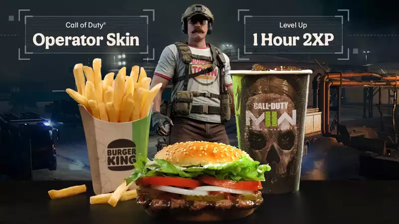 People spending $40 on a Burger King skin for Modern Warfare 2 on the black market.