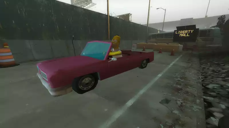 Now, let me introduce you to a mod that replaces Left 4 Dead 2's Charger with Homer's car.