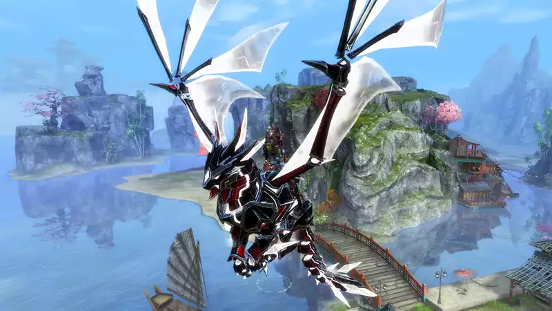 'Guild Wars 2' ad pokes fun at WoW dragon riders - "Why wait to ride the dragon?