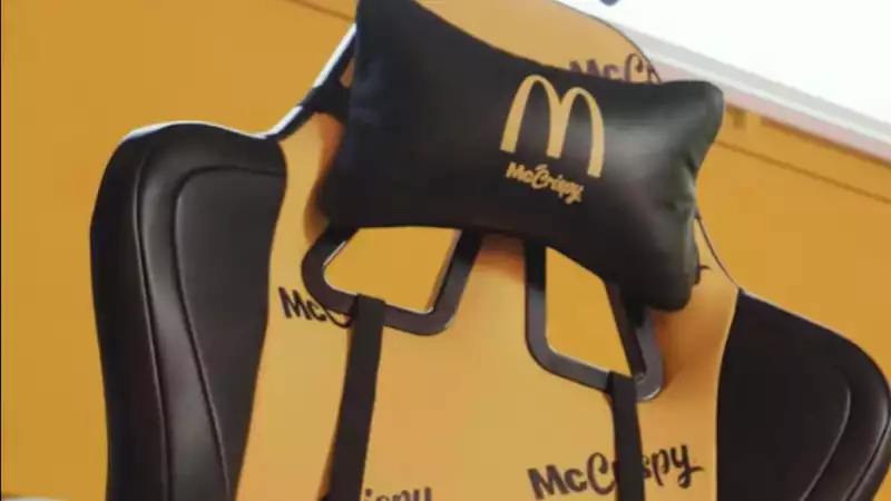 McDonald's Launches McLispy Gaming Chair to Commemorate the Fall of Man