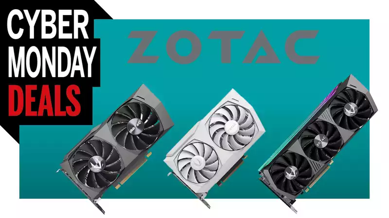 Zotac GPUs at All-Time Lowest Prices on Cyber Monday