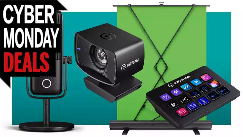 Get your favorite streaming webcams, microphones, and more with Elgato's Cyber Monday Deals!