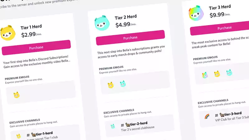 Discord server owners can now make money by offering subscription tiers like Patreon.