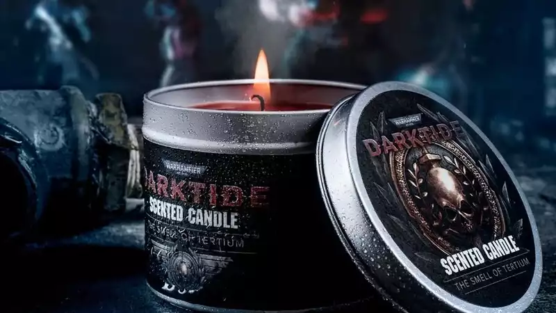 Thanks to the official Dark Tide scented candles, your room will finally smell like a pox-infested megacity.