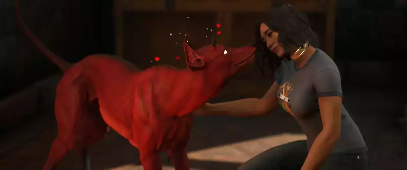 Petting a dog in a video game has never been more important than in "Midnight Suns".