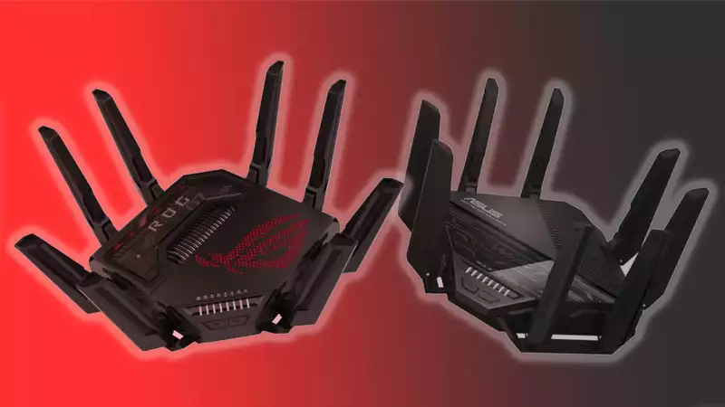 Asus' new gaming router is spider-like and Wi-Fi 7 compatible.