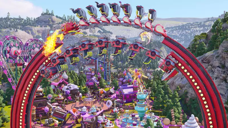 Park Beyond, a gravity-defying park sim, opens beta ahead of June release.