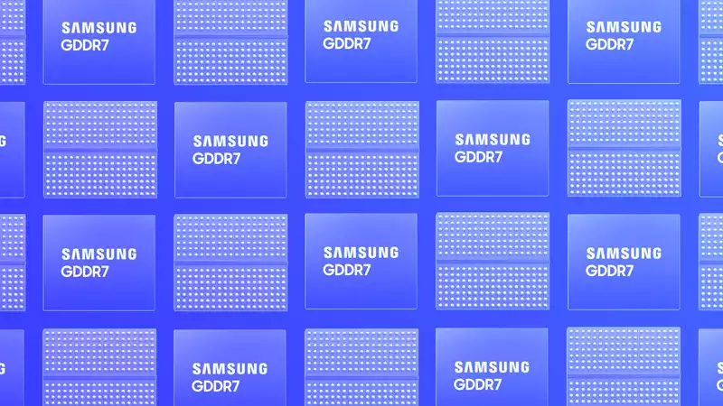 Samsung completes first GDDR7 memory for next-generation graphics cards